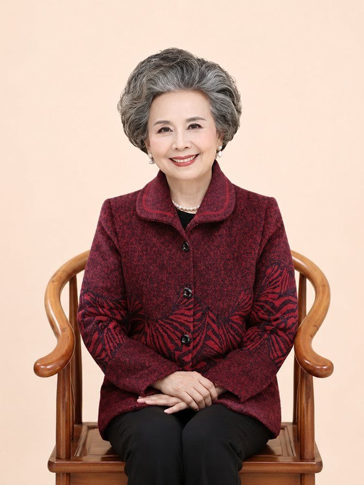 Áo Khoác Dạ Nữ biếu mẹ yêu