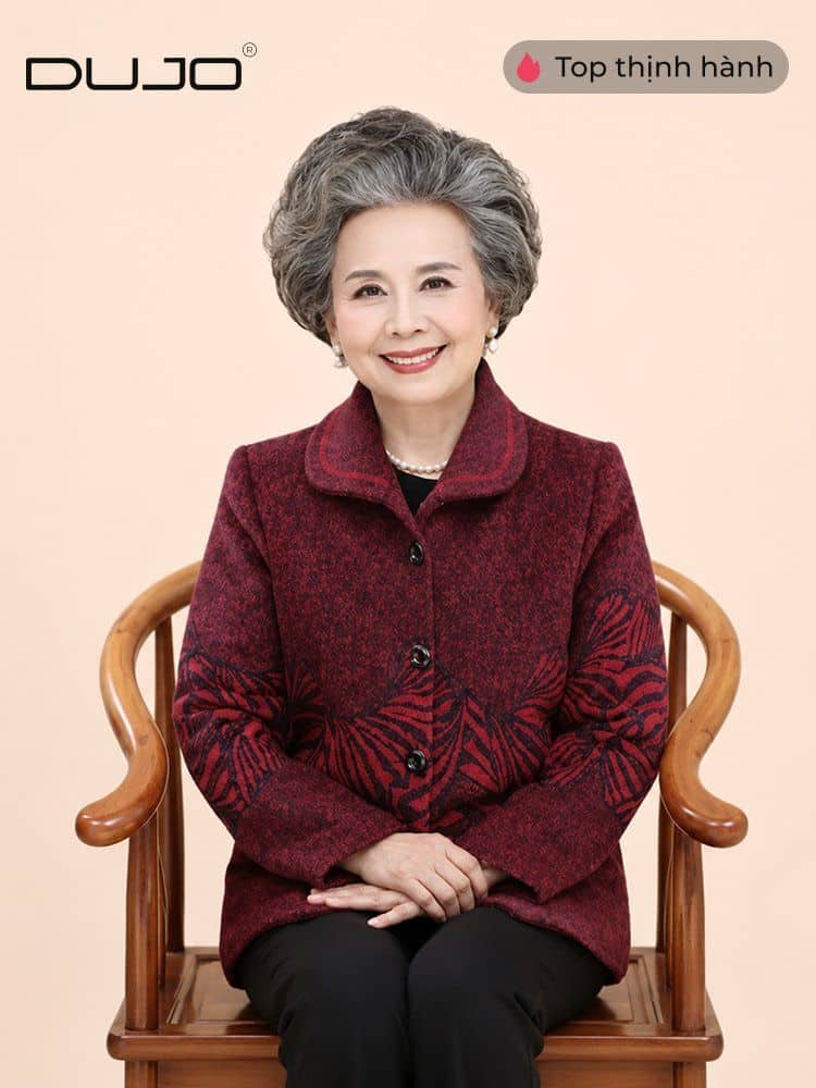 Áo Khoác Dạ Nữ biếu mẹ yêu