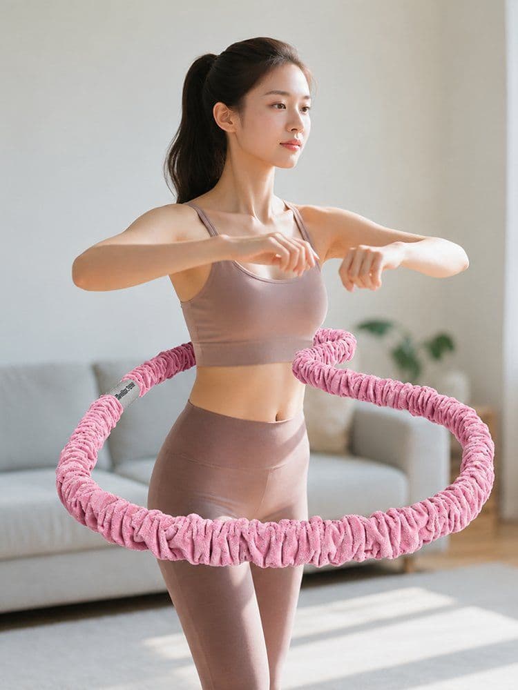 Vòng Lắc Eo Massage Bọc Nhung Cao Cấp
