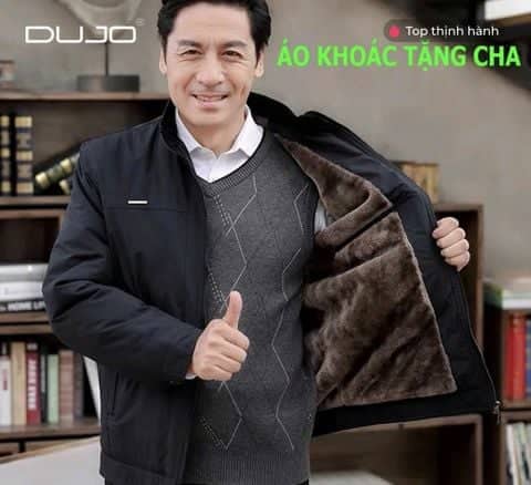 Áo khoác tặng bố dịp Tết