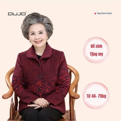 Áo khoác tặng mẹ dịp Tết